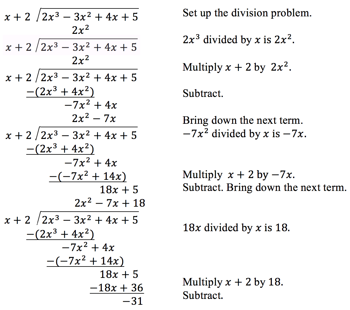 polynomials